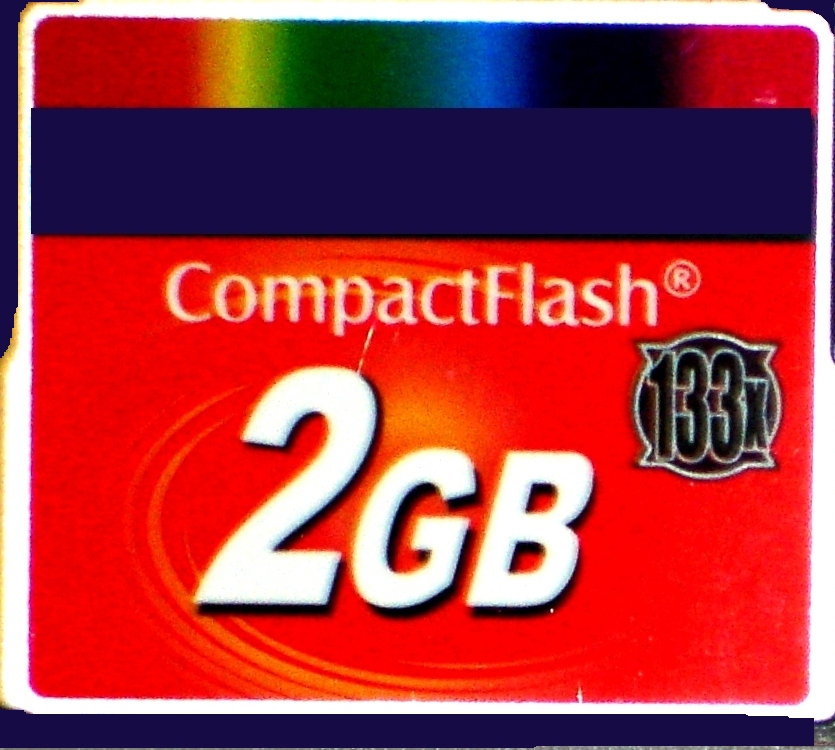 512 MB Compact flash card