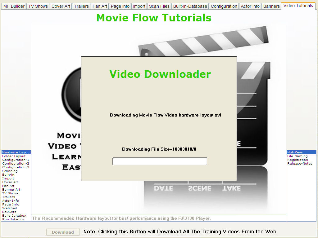 Download Status
