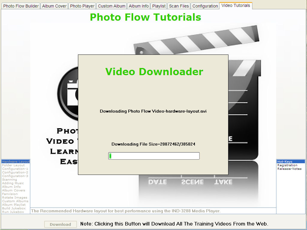 Download Status