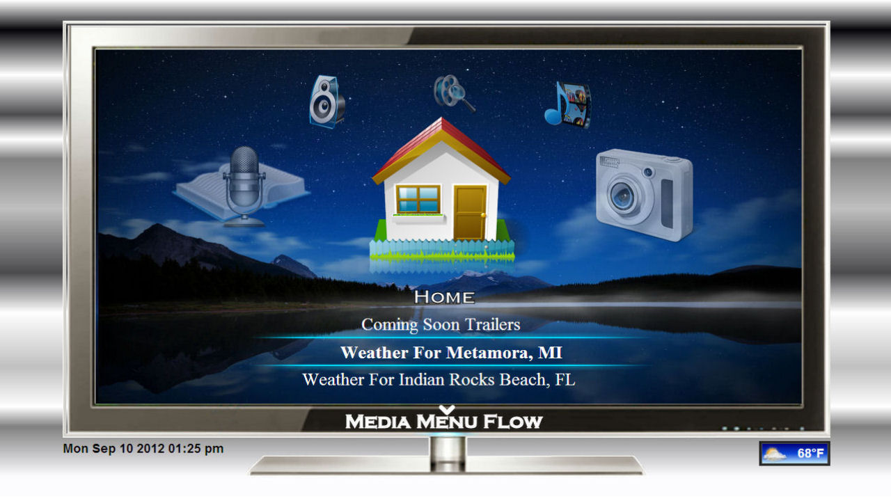 Media-Menu-Flow Selector