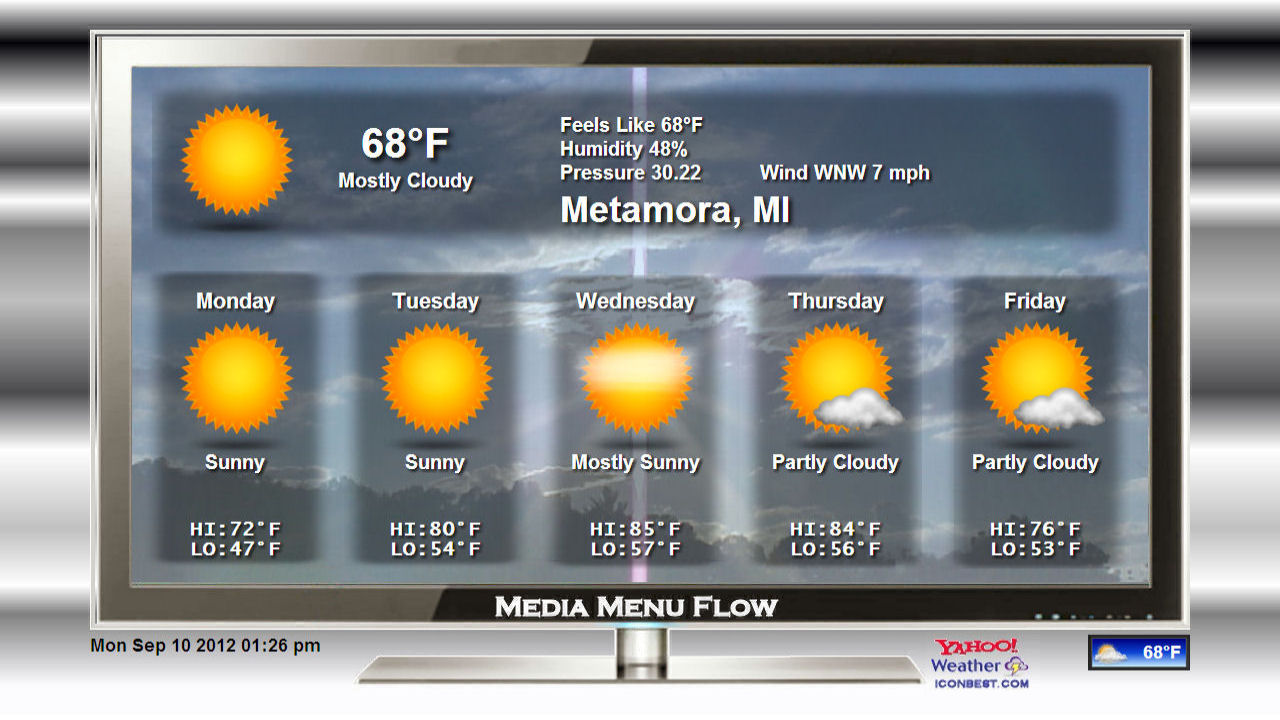 Media-Menu-Flow Weather